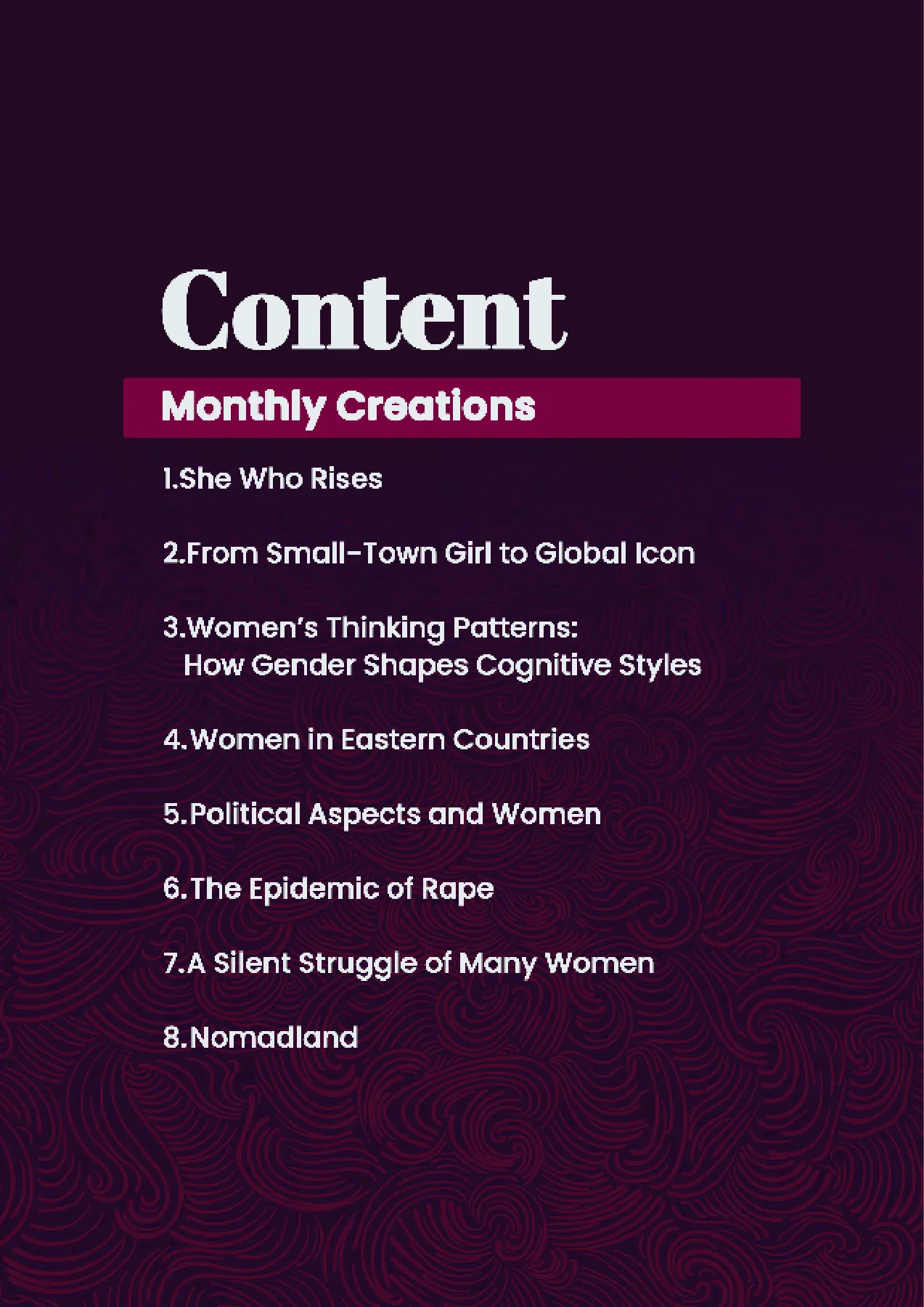 Page 3 of STEER Magazine - March 2025